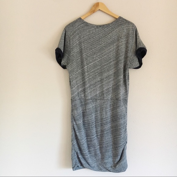 J. Crew Ruched Knit Sweatshirt Dress - Picture 5 of 5